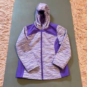 Kids purple Free Country size 7/8 lined jacket.